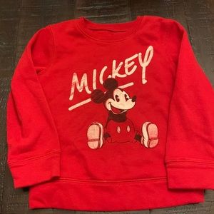 Toddler Mickey sweatshirt 5T